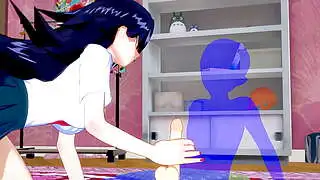 我的英雄学院 Hentai - Kayama Nemuri 手淫和口交 - 日本亚洲漫画动画电影游戏色情