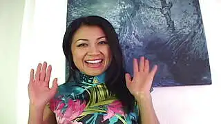 Creaming Asian - Hot MILF Rocks This Memorable POV