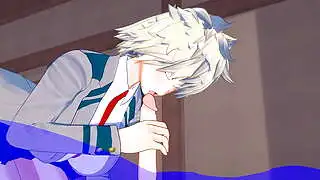 My Hero Academia - Mitsuki Bakugou Sex Teil 1 - Japanisches asiatisches Manga-Anime-Spiel-Porn