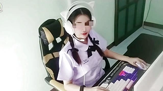 Ein süßes Mädchen liebt Sex, Asiatin, Thailänderin 0013