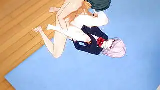 SSSS Gridman Hentai - Shinjo Akane x Utsumi Sho Hardsex - Japanese Asian Manga Anime Film Game Porn