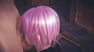 Hentai Uncensored - Tanami Blowjob and Fucked in a Tavern - Japanese Asian Manga Anime Game Porn
